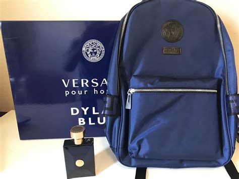 versace cologne backpack|versace cologne with free backpack.